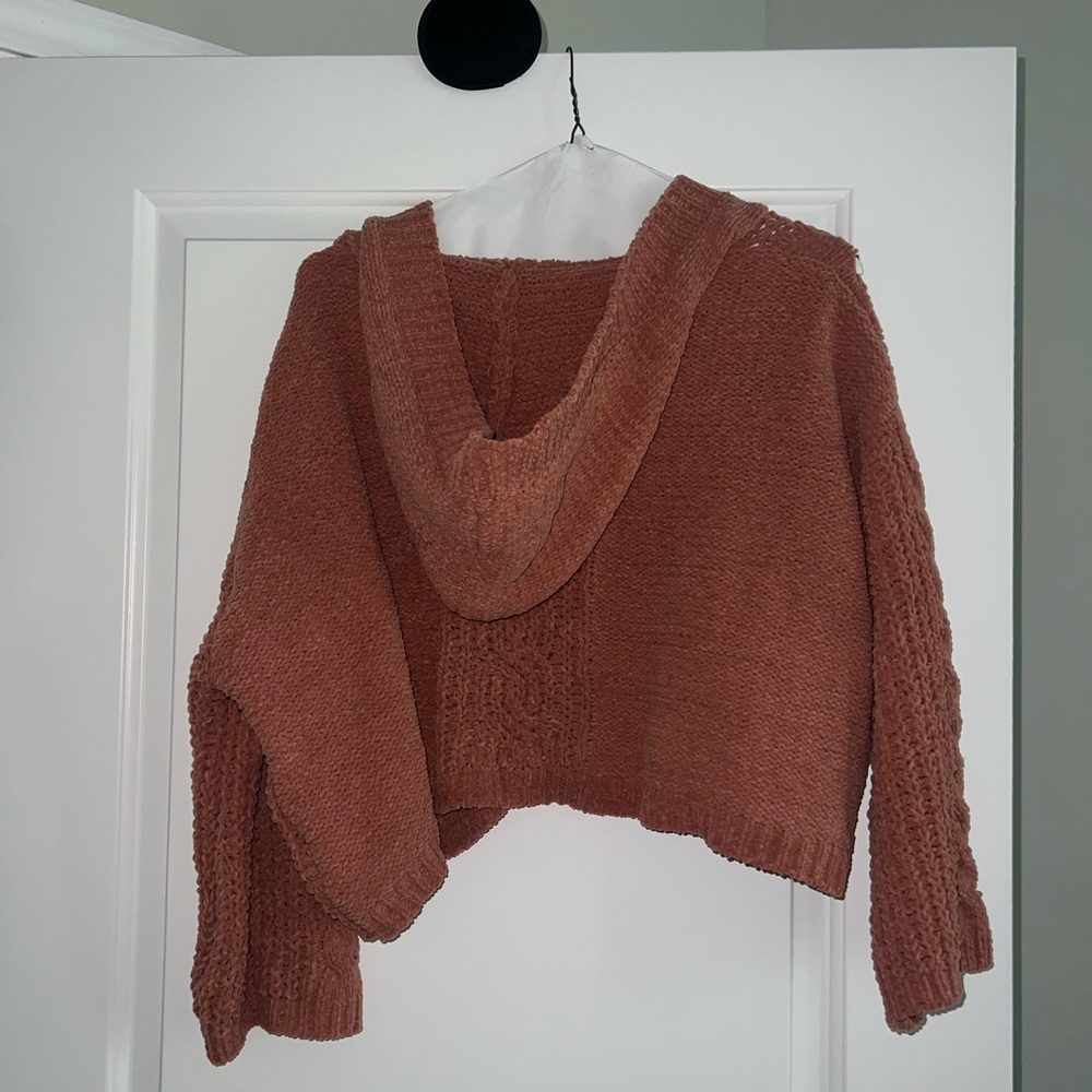 VICI Cable Knit Sweater - Rust - Picture 4 of 7
